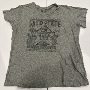 Gray Graphic T-Shirt
